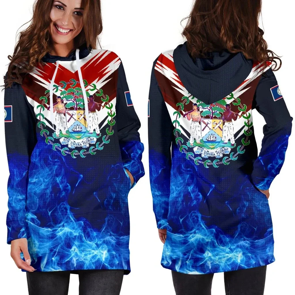 Belize New Release Hoodie Dress