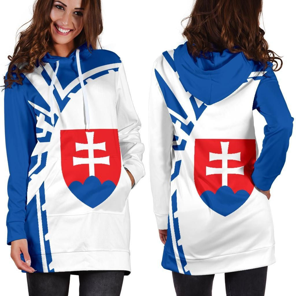 Slovakia Hoodie Dress Premium Style Th5