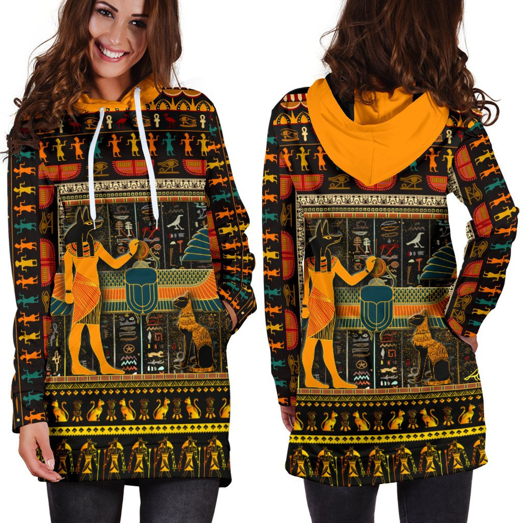 Egypt Pride Women's Hoodie Dress B