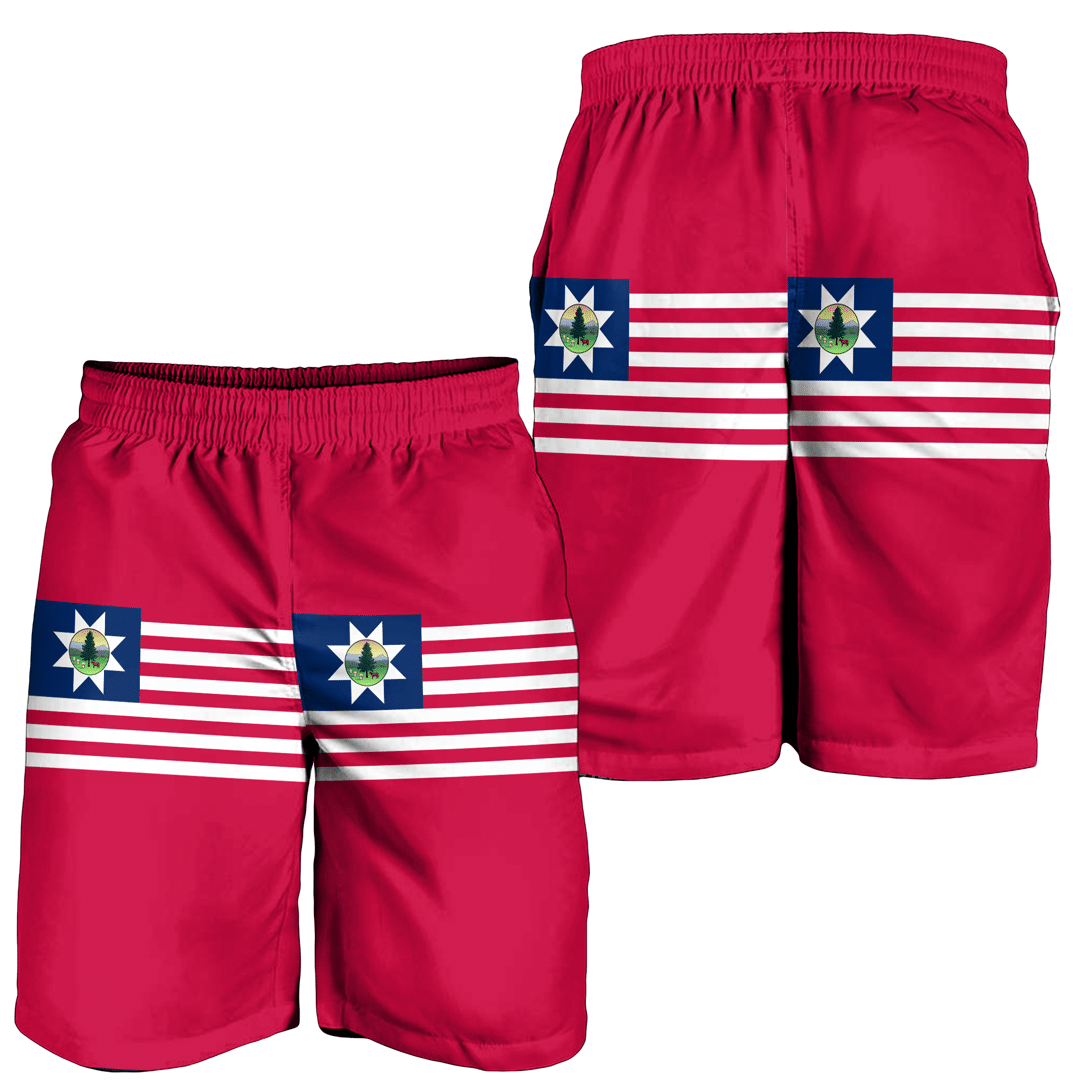 Men's Short Flag Of Vermont 1837 1923 Men's Short