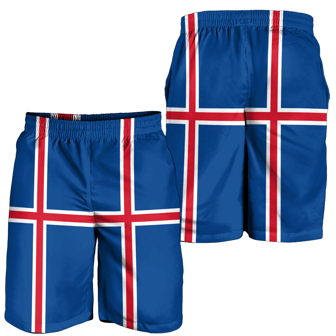 Men's Short Flag of Iceland Men's Short
