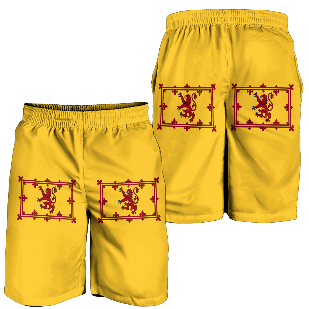 Men's Short Flag of Royal Banner Of Scotland Men's Short