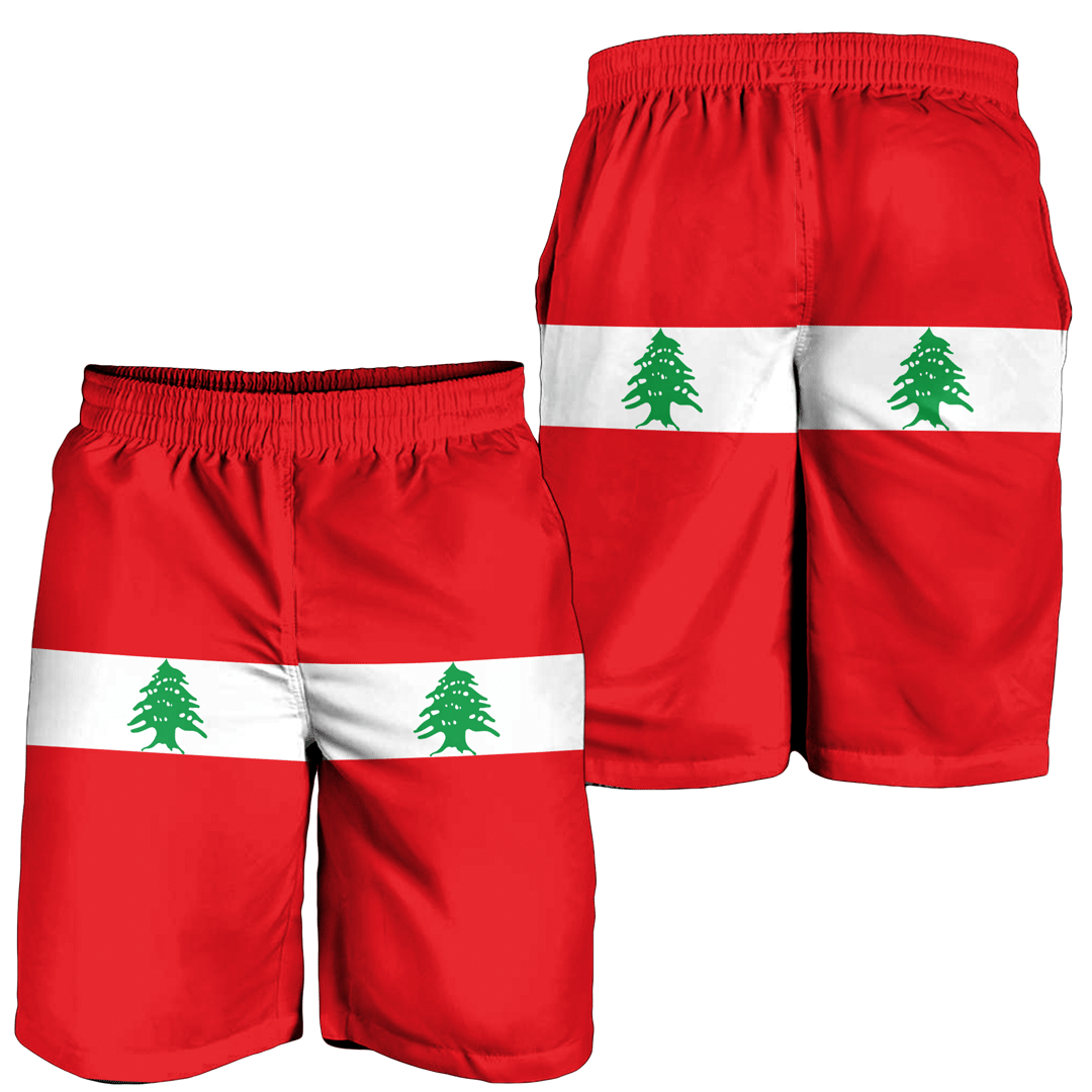 Men's Short Flag of Lebanon Men's Short