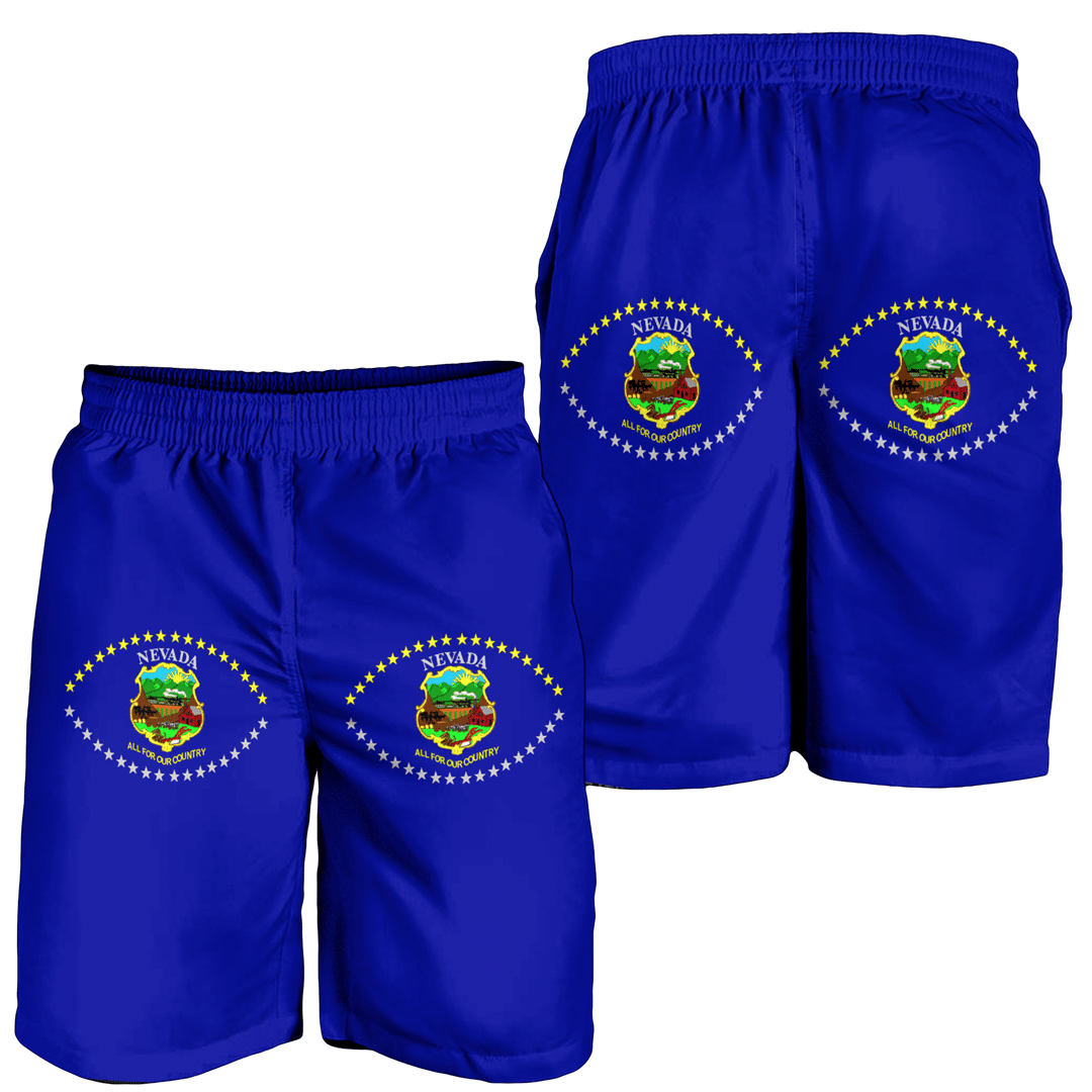 Men's Short Flag Of Nevada 1915 Men's Short