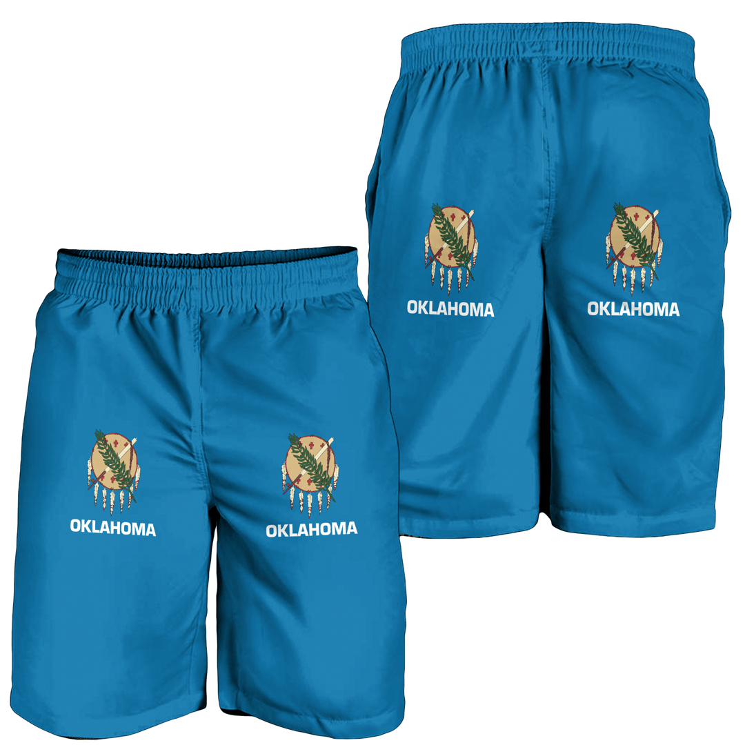 Men's Short Flag Of Oklahoma From June 1988 To November 2006 Men's Short