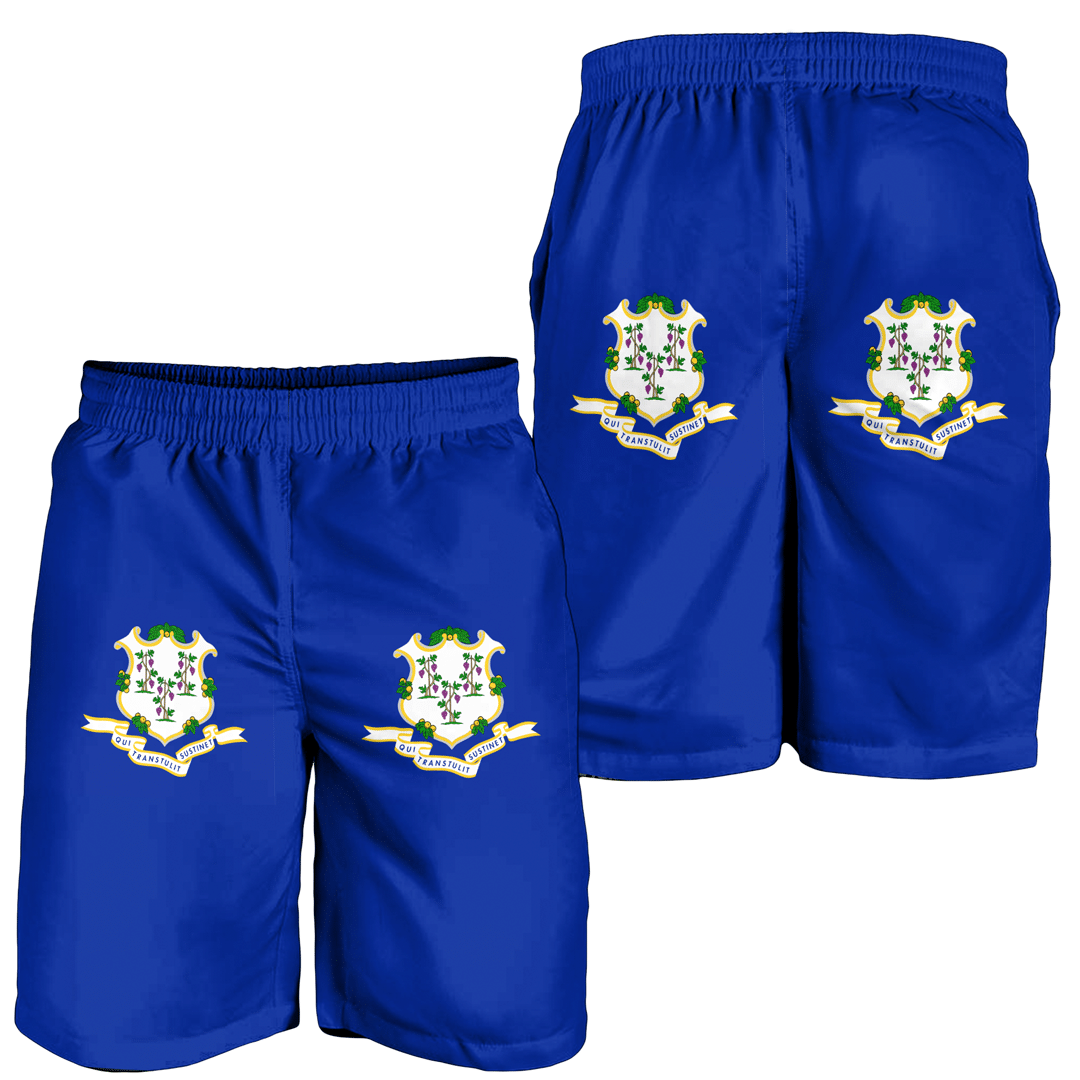Men's Short Flag of Connecticut Men's Short