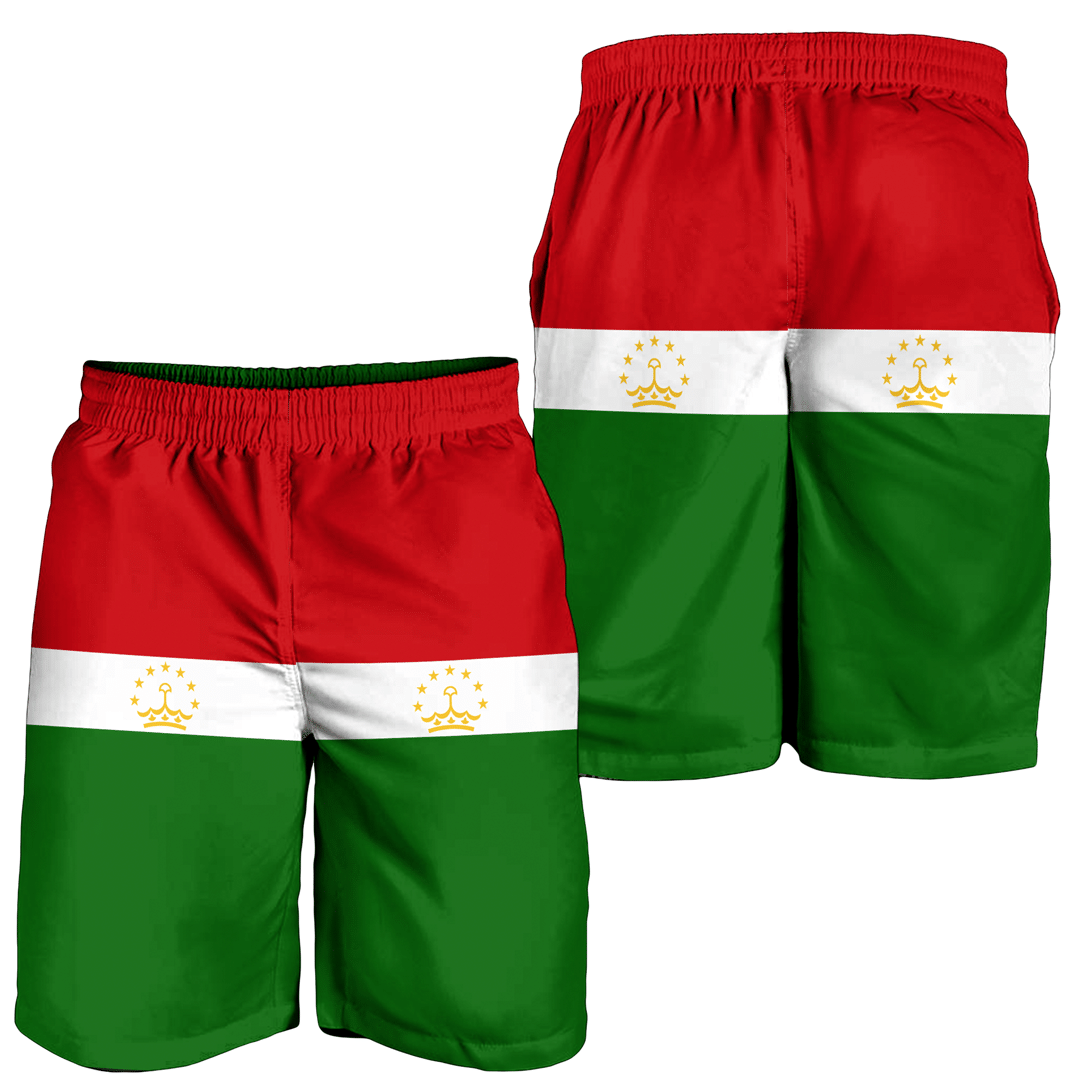 Men's Short Flag of Tajikistan Men's Short