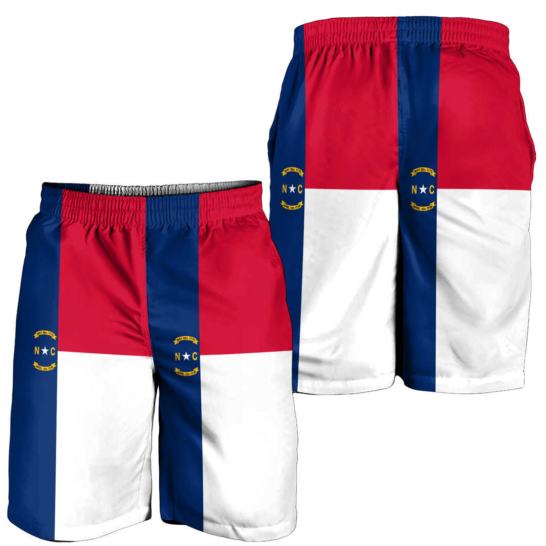 Men's Short Flag Of North Carolina 1885 1991 Men's Short