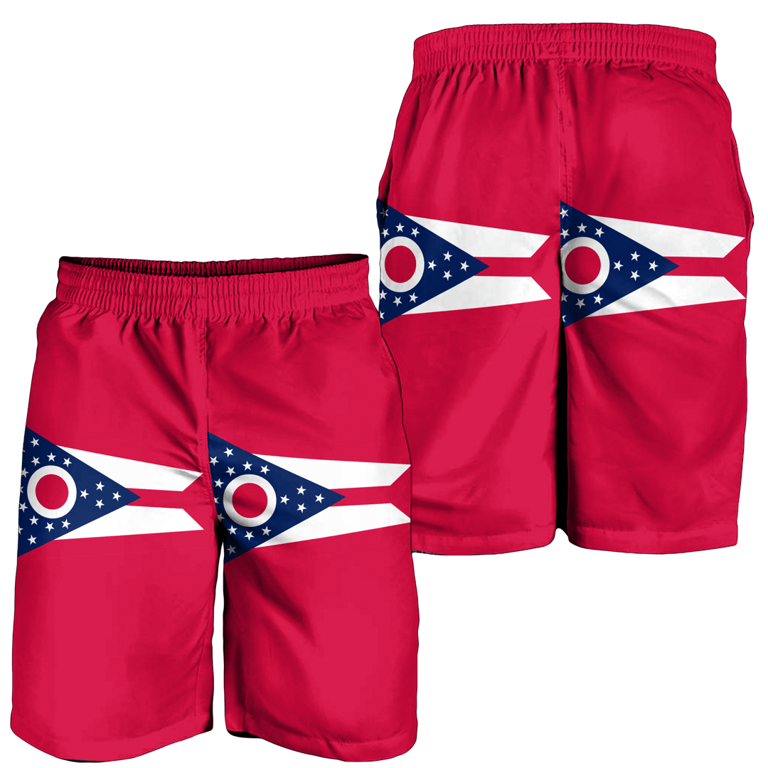 Men's Short Flag Of The U.S. State Of Ohio Men's Short