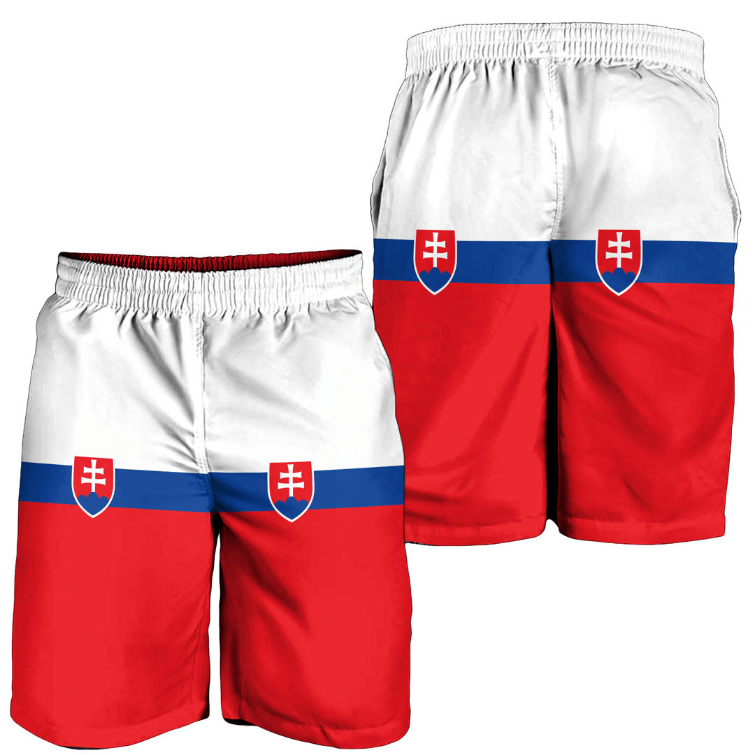 Men's Short Flag of Slovakia Men's Short