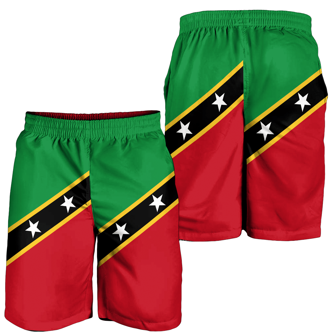 Men's Short Flag of Saint Kitts And Nevis Men's Short