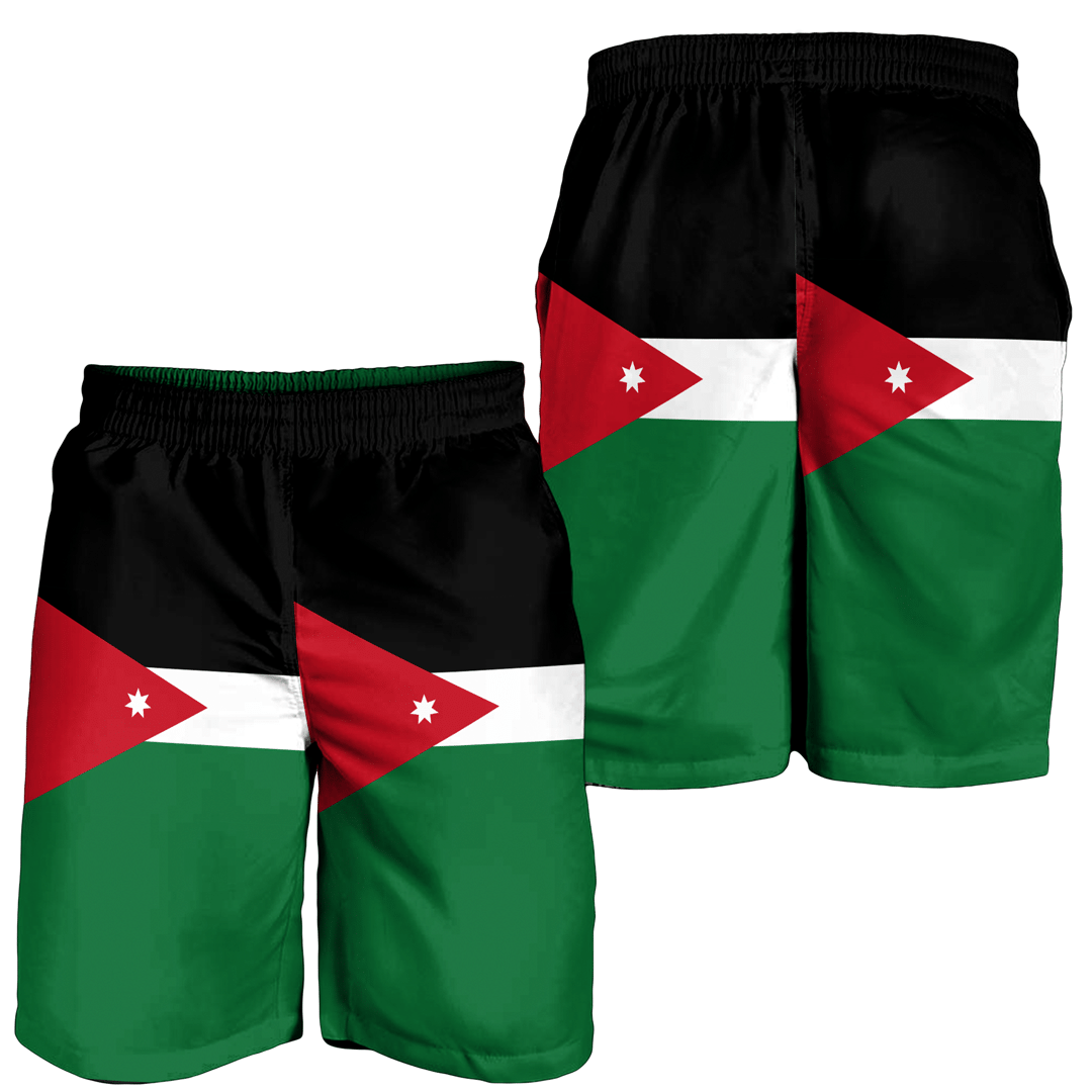 Men's Short Flag of Jordan Men's Short