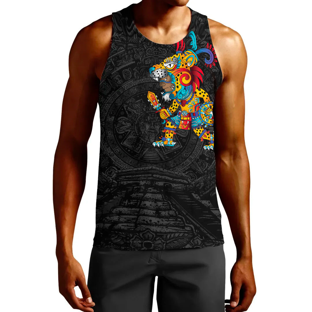Clothing Mexico Aztec Jaguar Warrior Tank Top