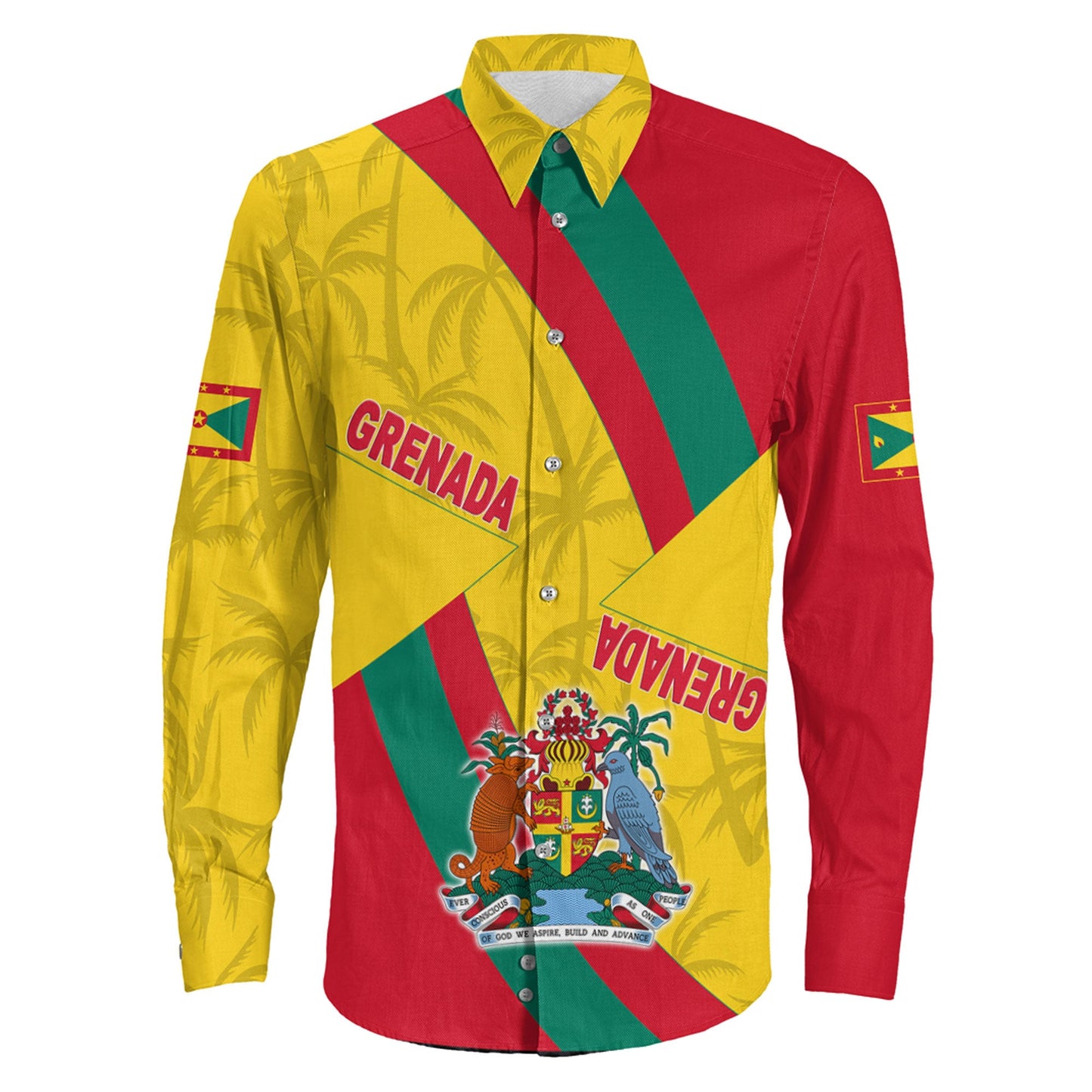 Clothing Grenada Long Sleeve Button Shirt