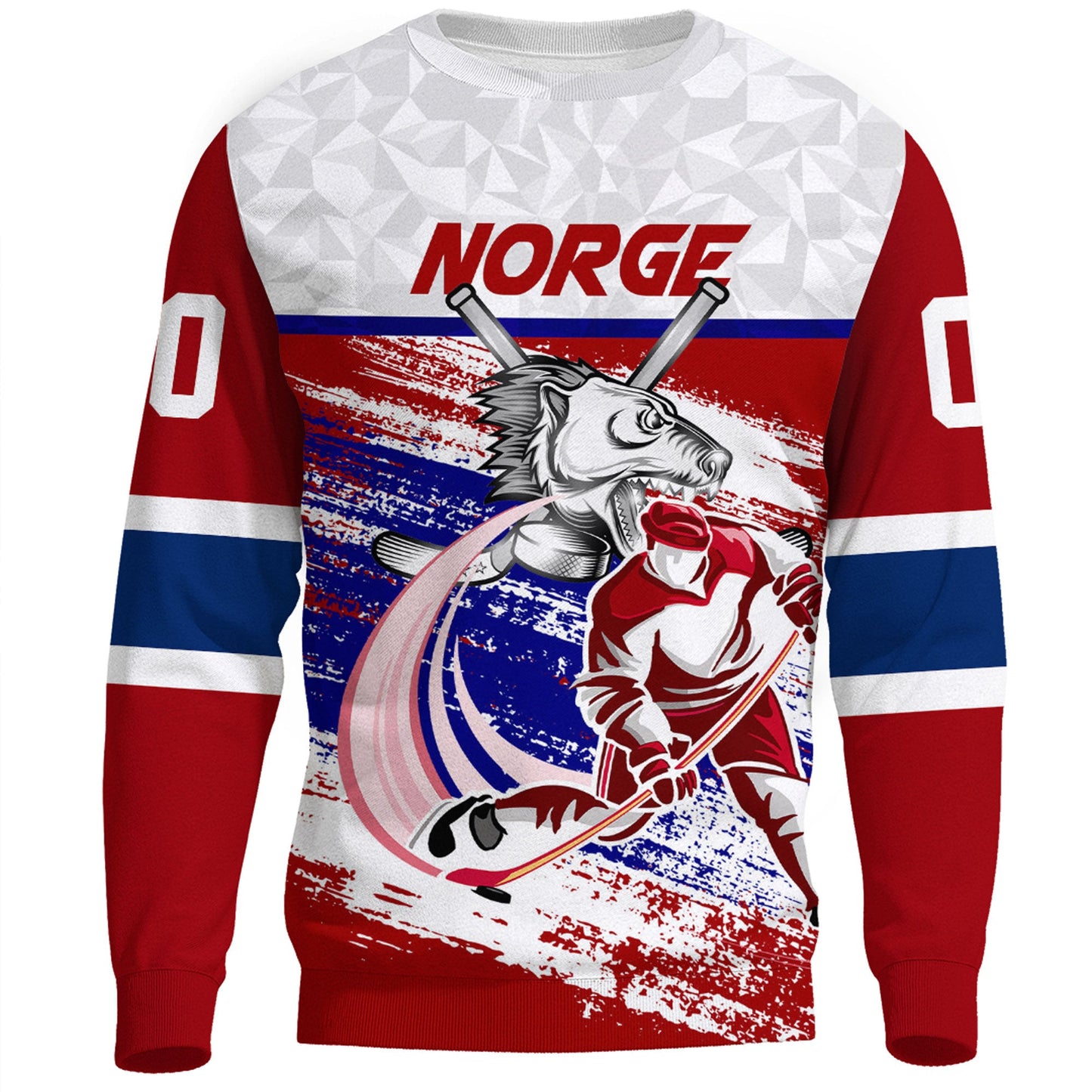 Clothing Custom Norway Hockey Jersey Style Special Sweatshirts