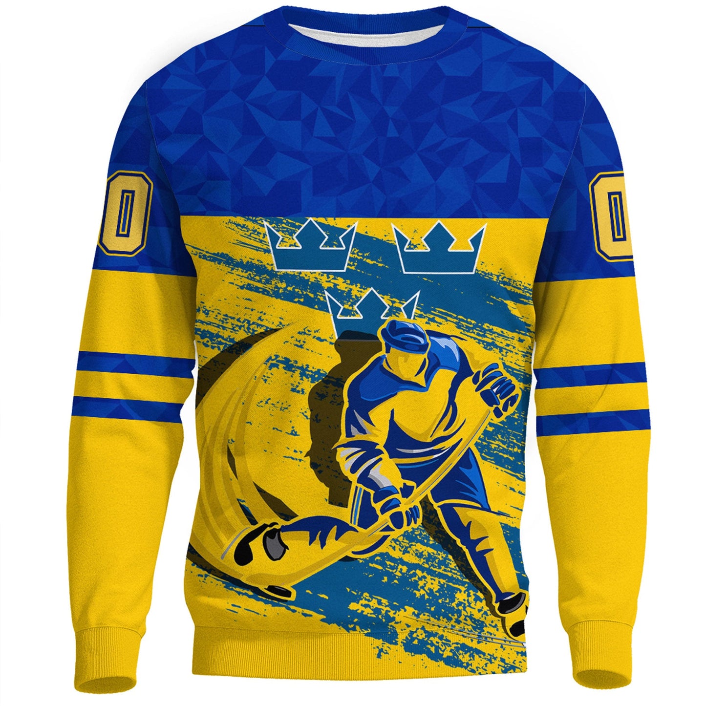 Clothing Custom Sweden Hockey Jersey Style Special Sweatshirts