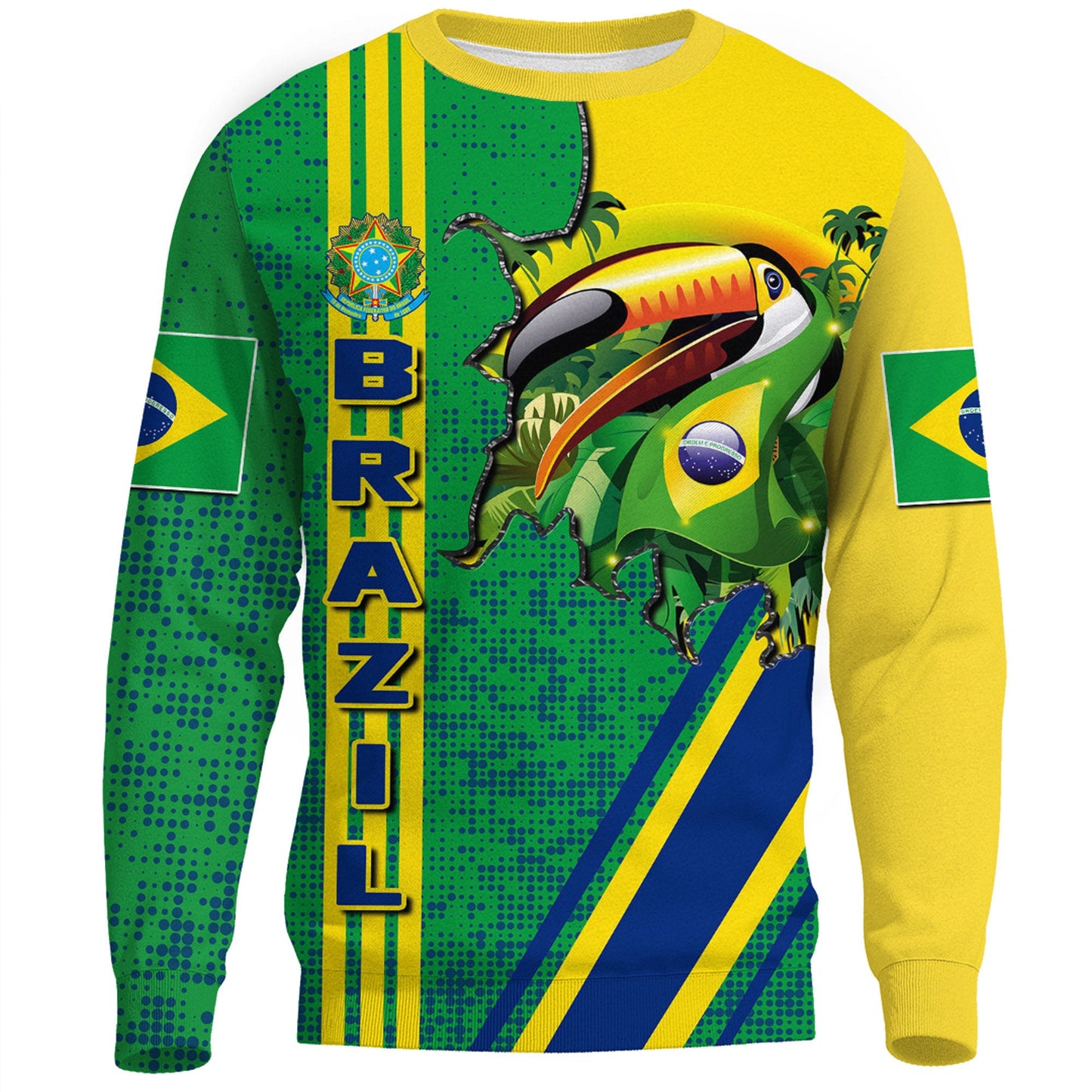 Clothing Brazil Strong Style Sweatshirts