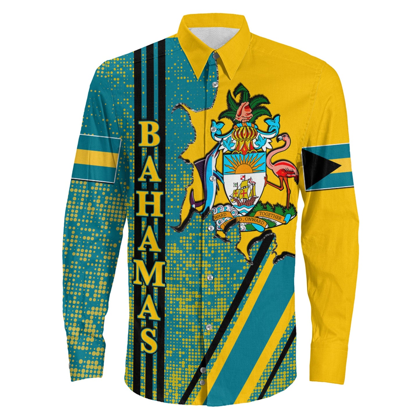 Clothing Bamahas Strong Style Long Sleeve Button Shirt