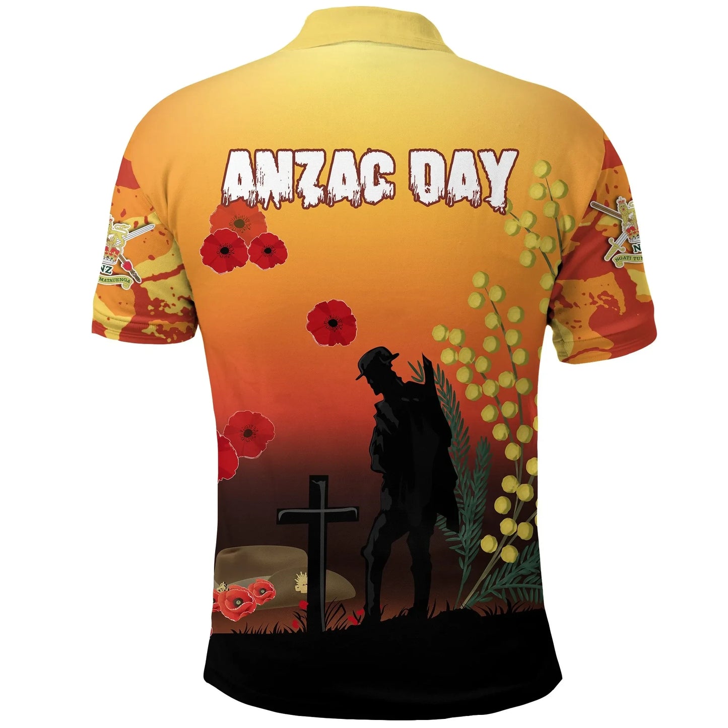 Australian Anzac Day Polo Shirt Lest We Forget 2023 Style