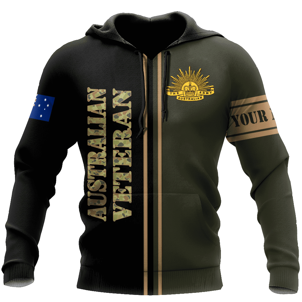 Anzac Day Clothing Australian Army Camo Hoodie