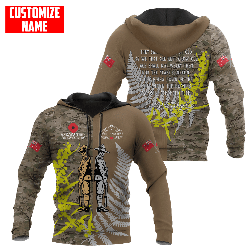 Anzac Day Clothing Australia Army Anzac Day Hoodie