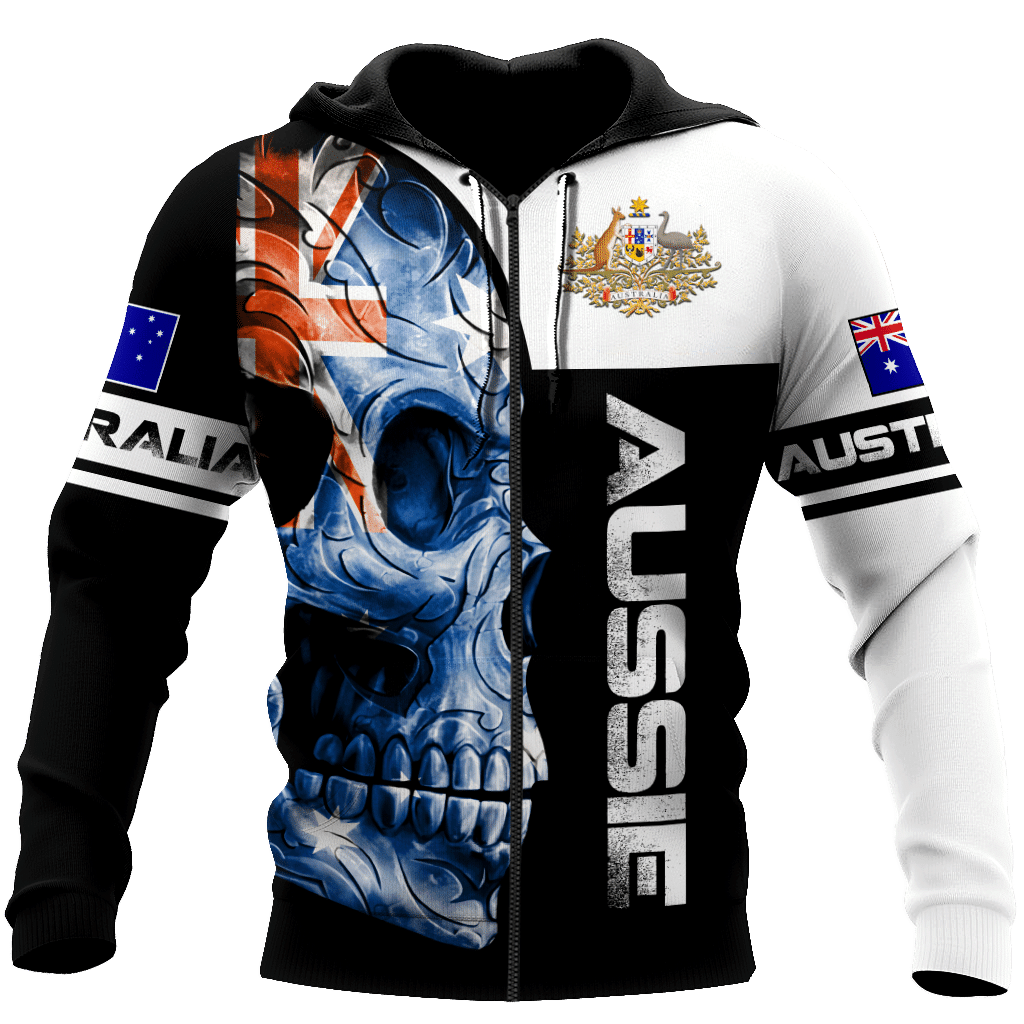 Anzac Day Clothing Australia Army Anzac Day Skull Hoodie