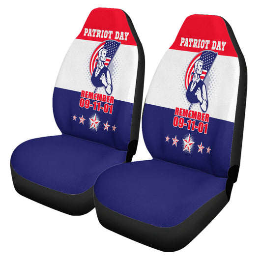 Car Seat Covers Happy Patriot Day Car Seat Covers