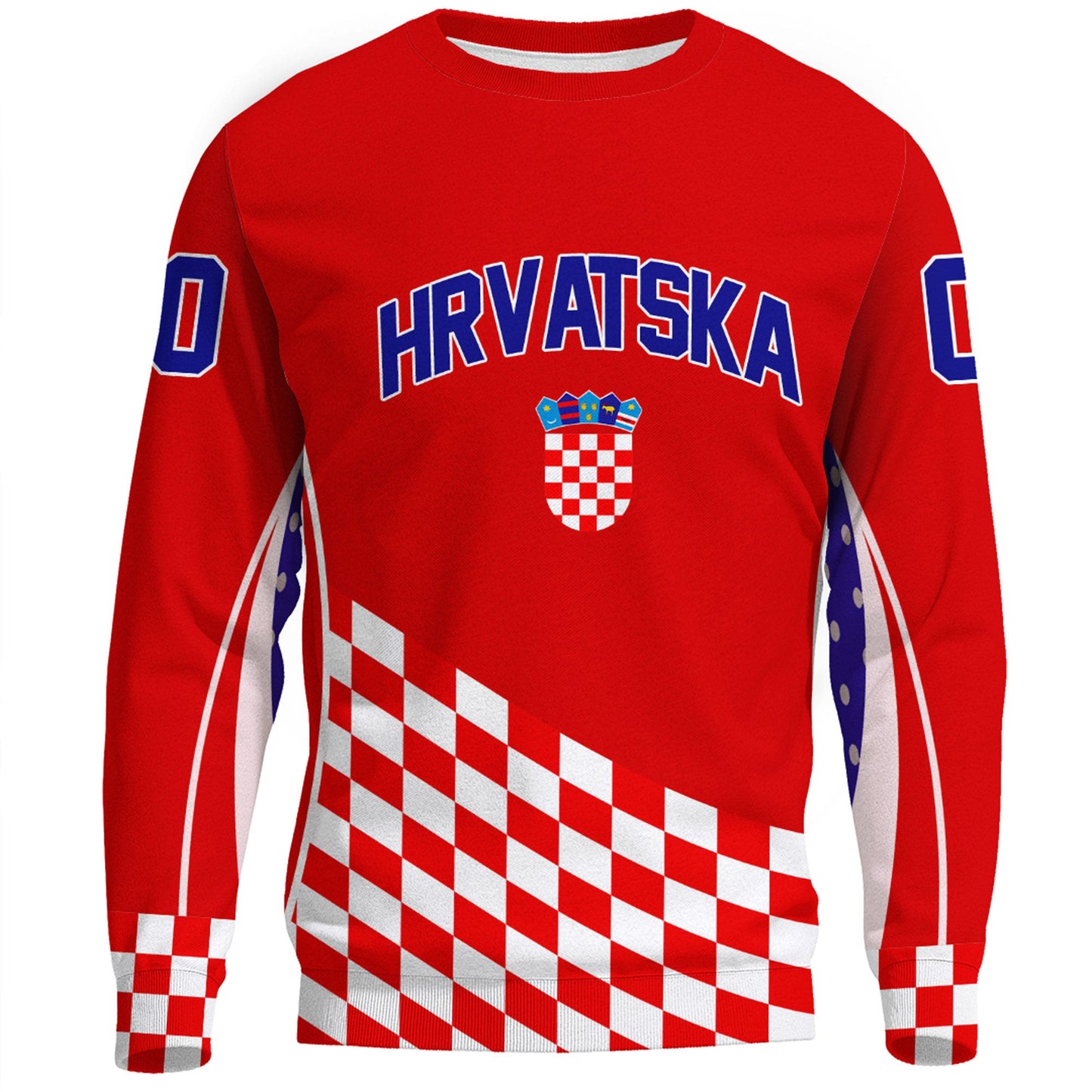 Clothing Custom Croatia Hockey Jersey Style Sweatshirts