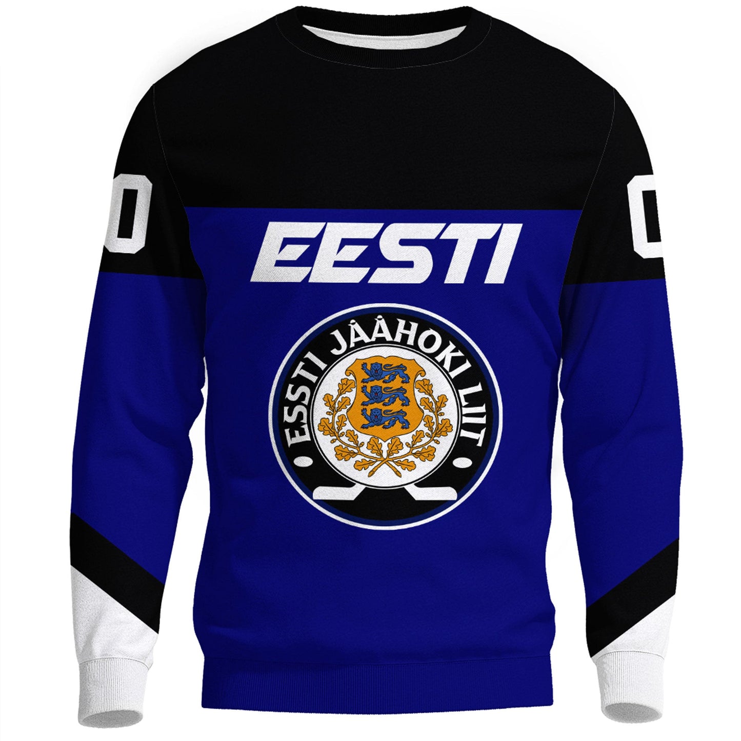 Clothing Custom Estonia Special Hockey Jersey Style Sweatshirts