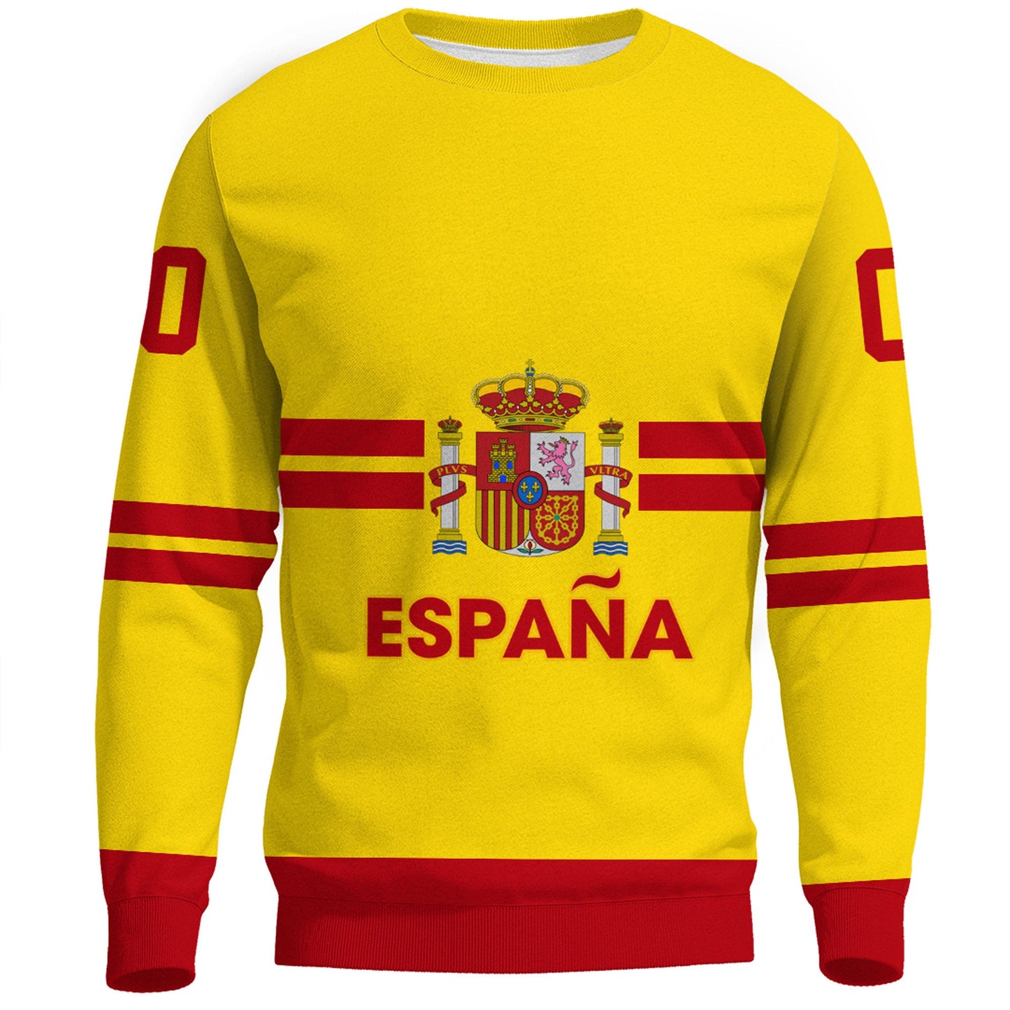 Clothing Custom Spain Hockey Jersey Style Sweatshirts