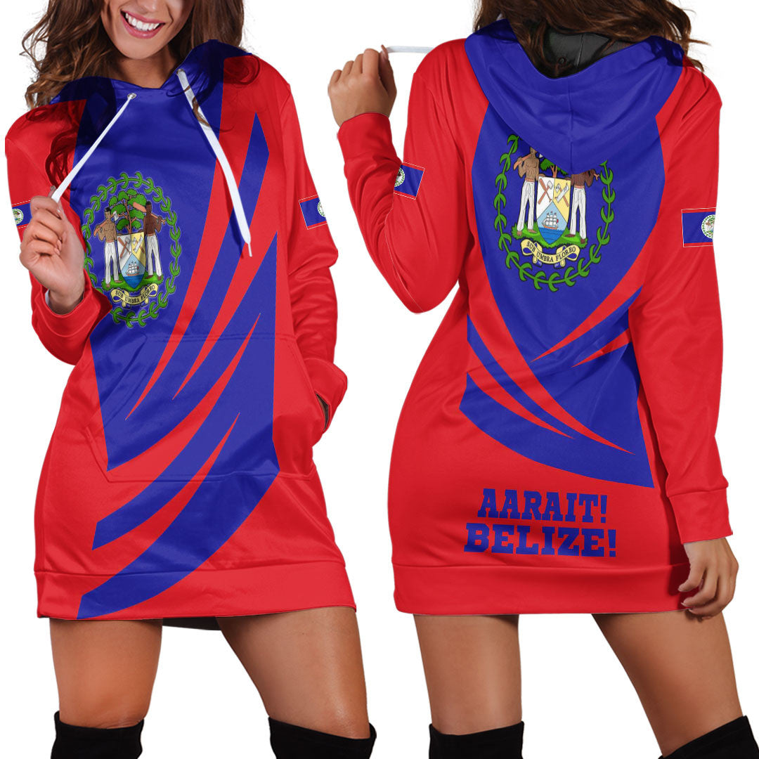 Clothing Belize Bincjou Coat of Arms Hoodie Dress