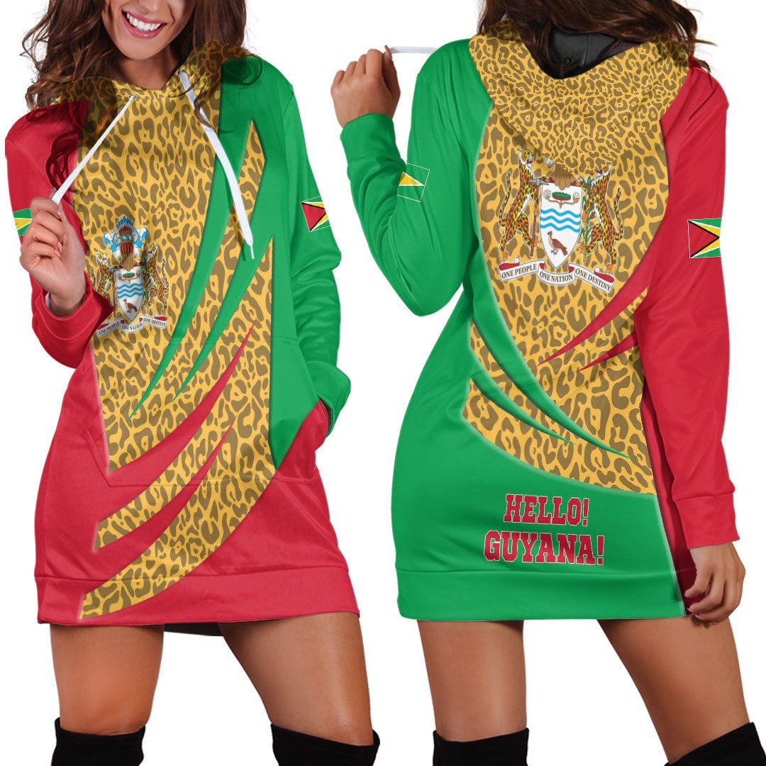 Clothing Guyana Bincjou Coat of Arms Hoodie Dress