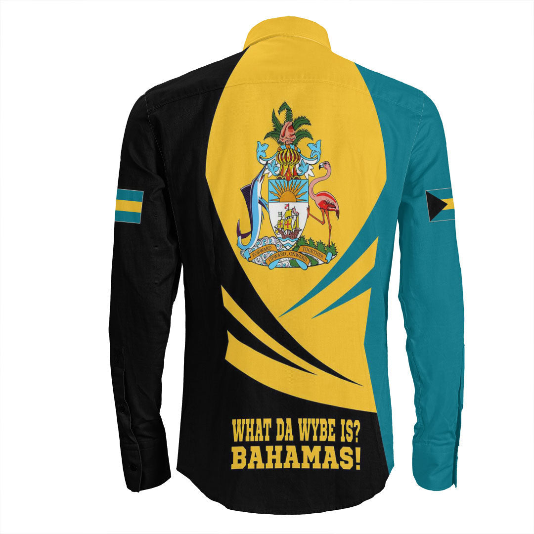 Clothing Bahamas Bincjou Coat Of Arms Long Sleeve Button Shirt