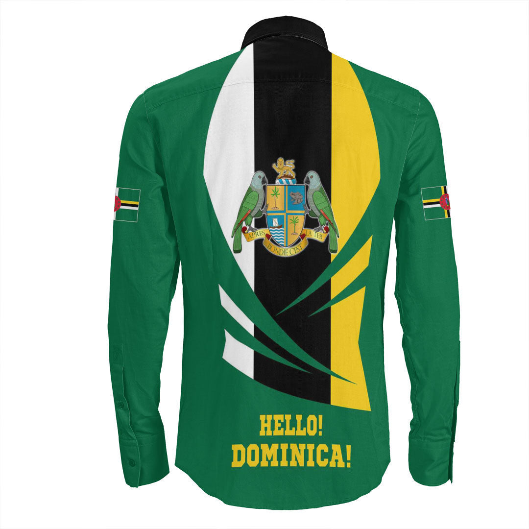 Clothing Dominica Bincjou Coat Of Arms Long Sleeve Button Shirt