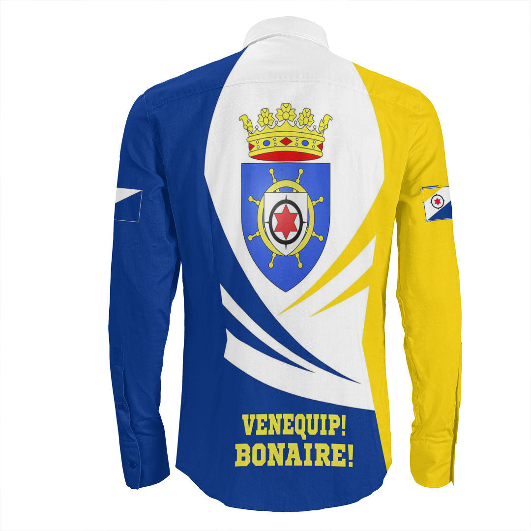 Clothing Bonaire Bincjou Coat Of Arms Long Sleeve Button Shirt