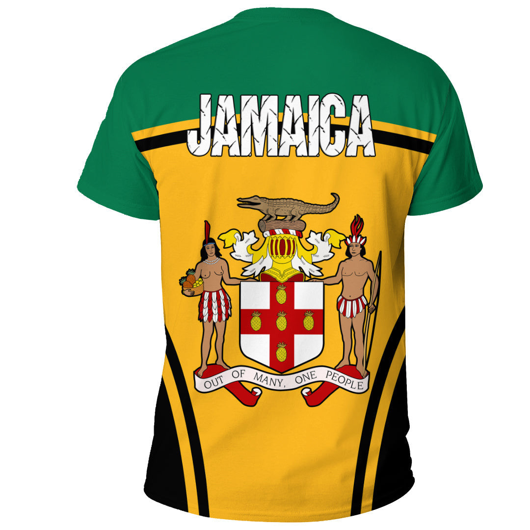 Clothing Jamaica Active Flag T Shirt