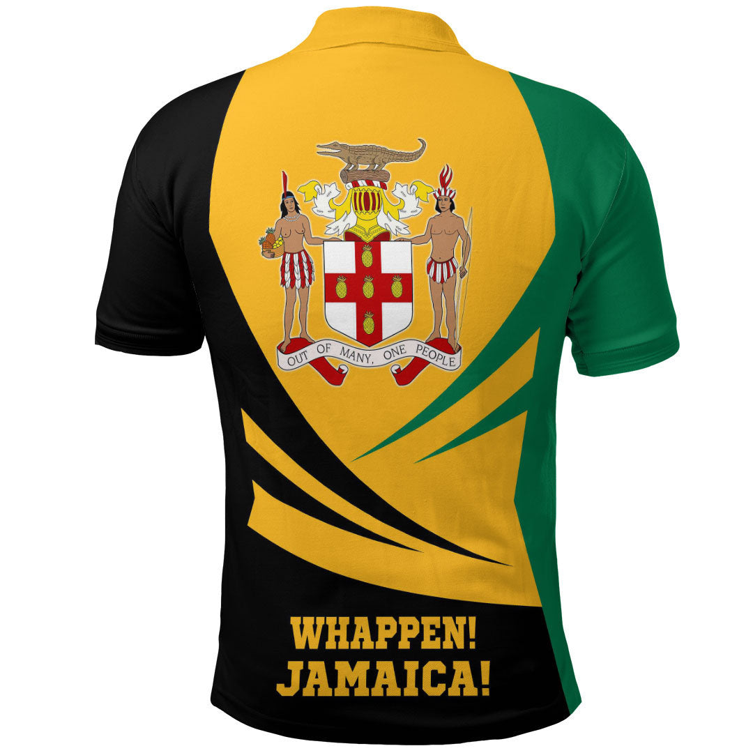 Clothing Jamaica Polo Shirt Bincjou Coat of Arms