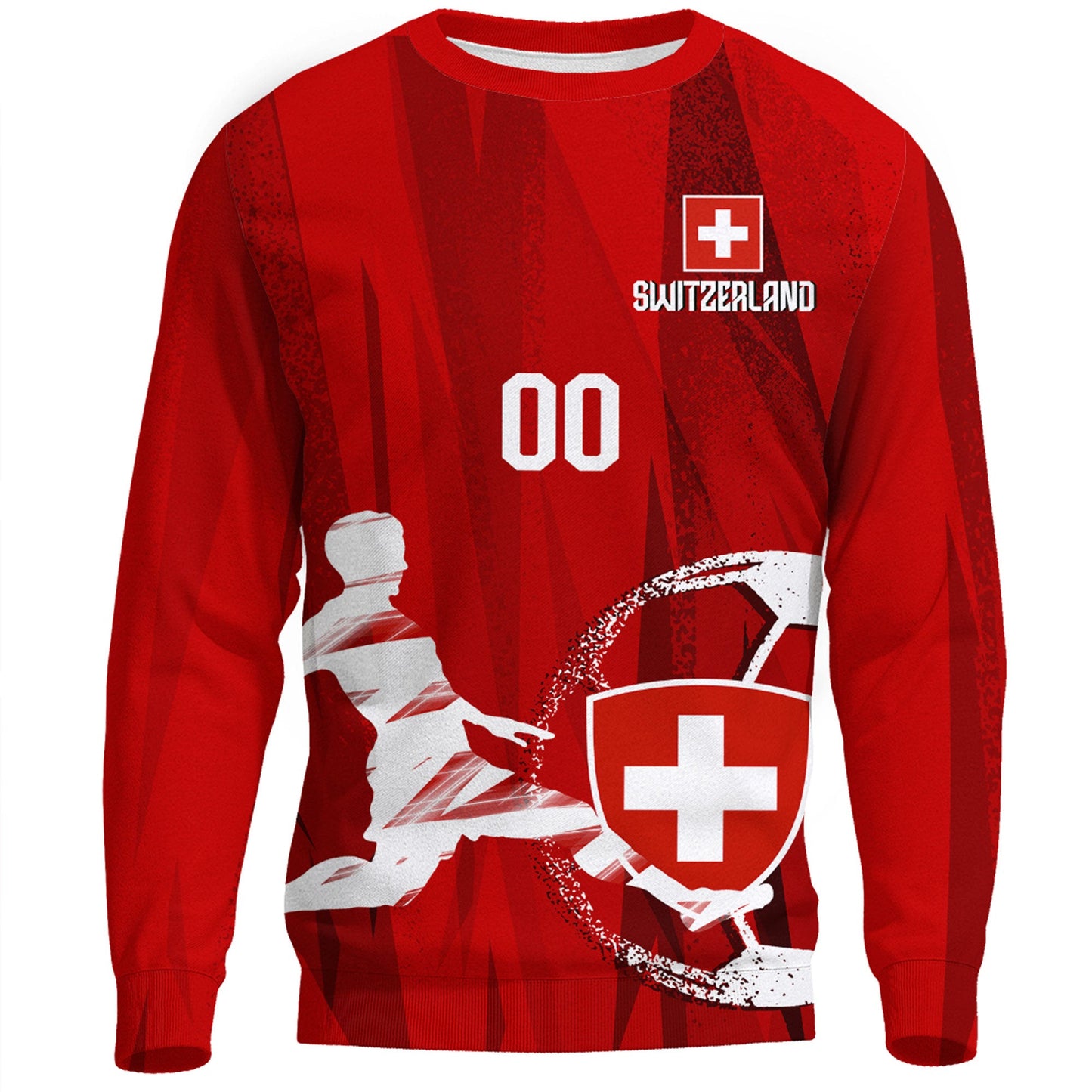 Clothing Custom Switzerland Football Fan Sweatshirts