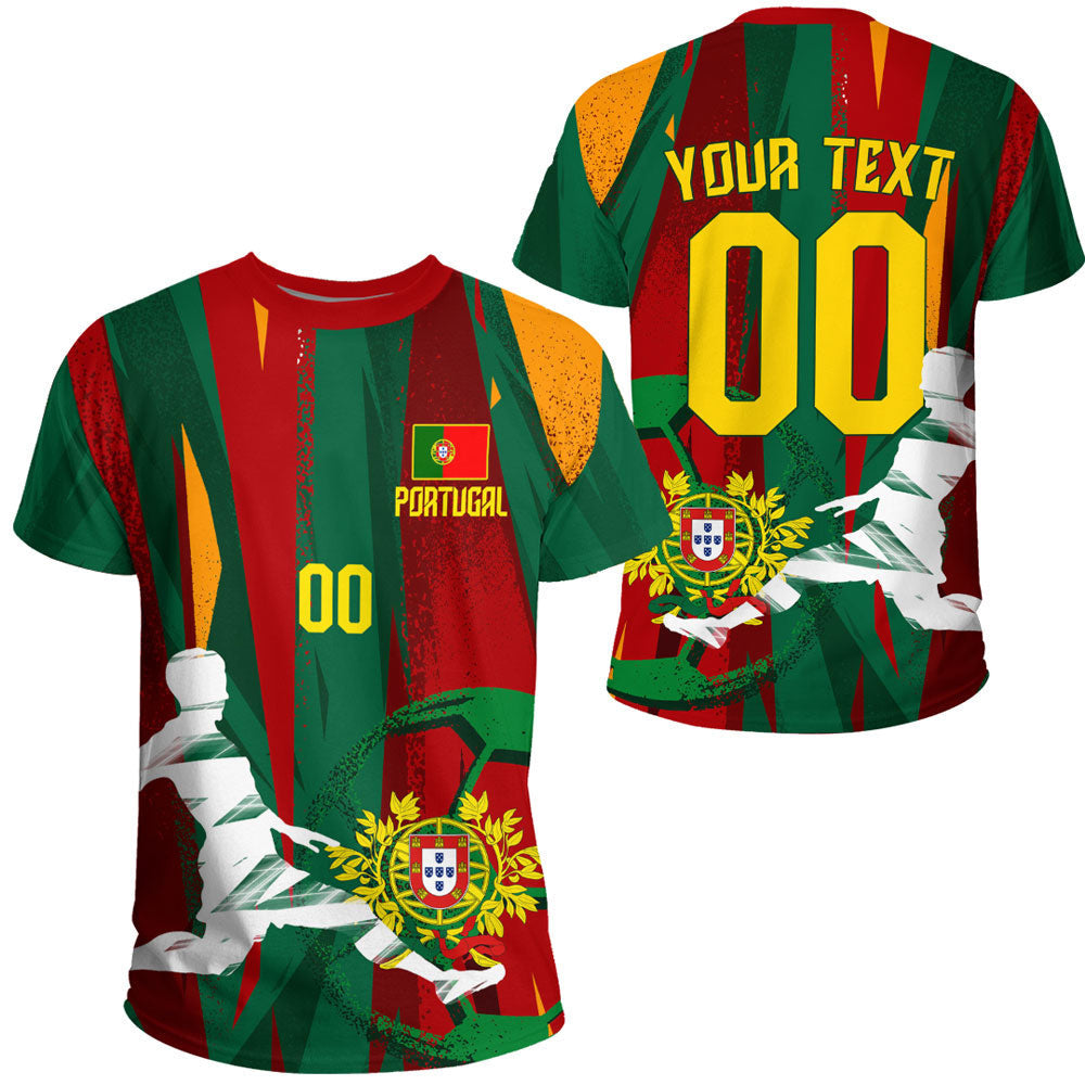 Clothing Custom Portugal Football Fan T Shirt