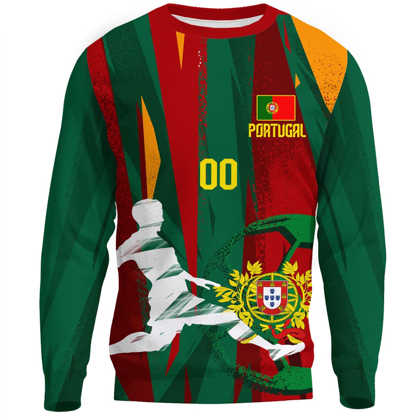 Clothing Custom Portugal Football Fan Sweatshirts