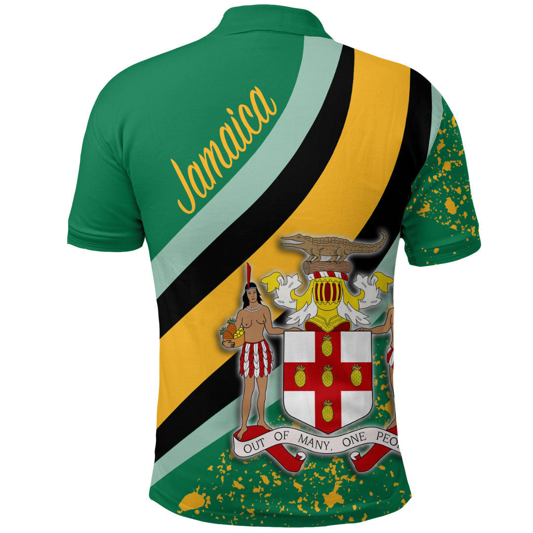 Clothing Jamaica Special Flag Polo Shirt