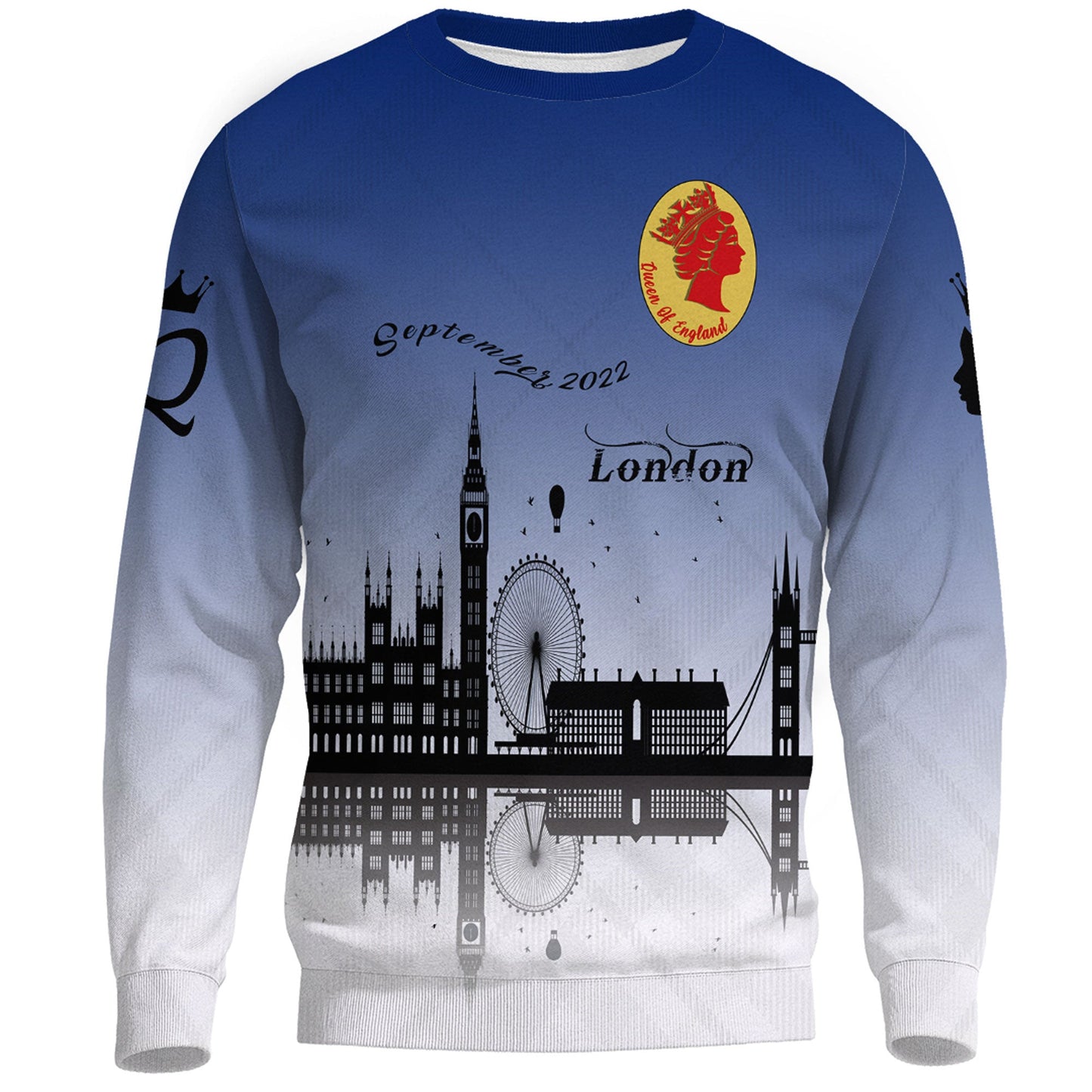 Clothing Queen Of England Sweatshirts