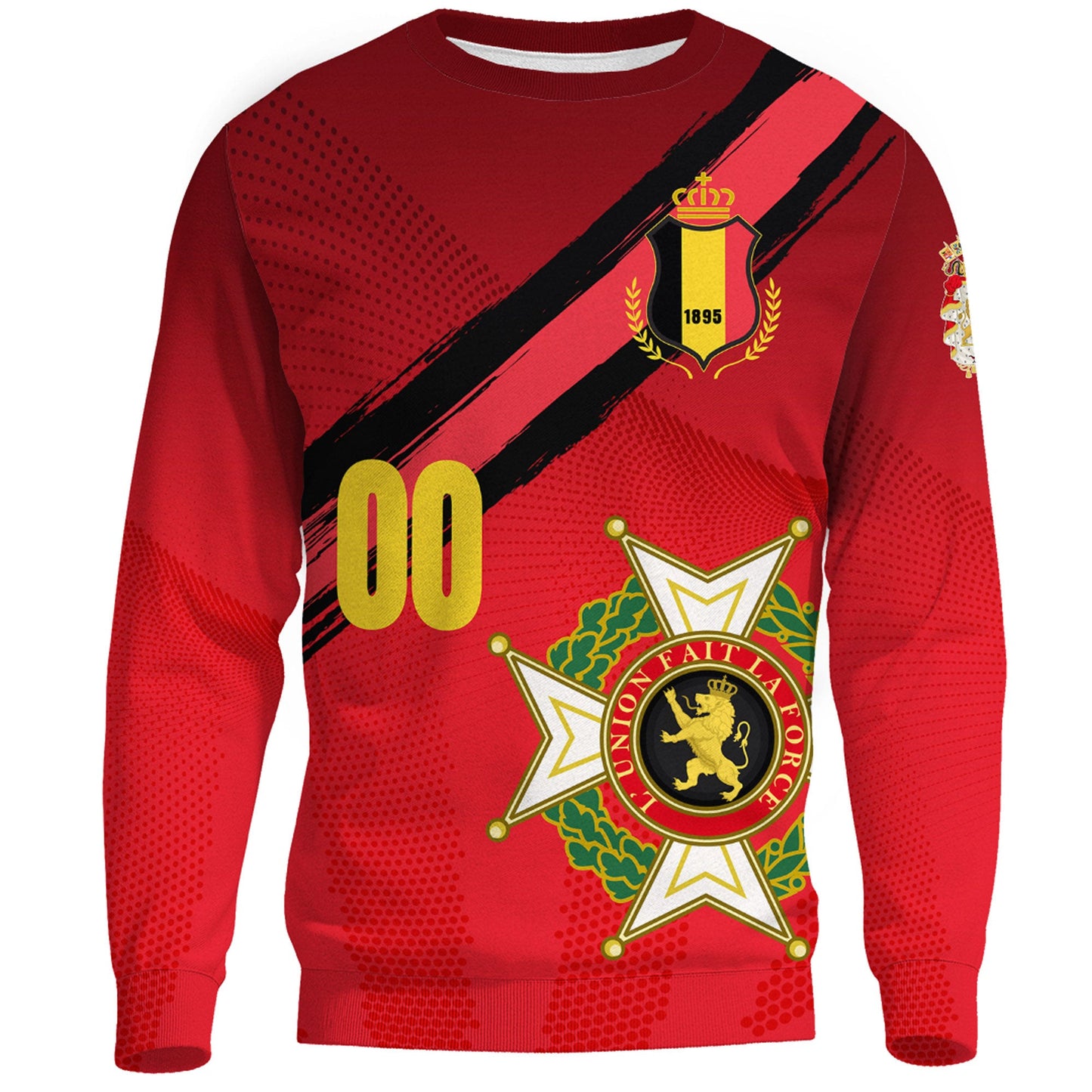 Clothing Belgium Soccer Jersey Style Sweatshirts