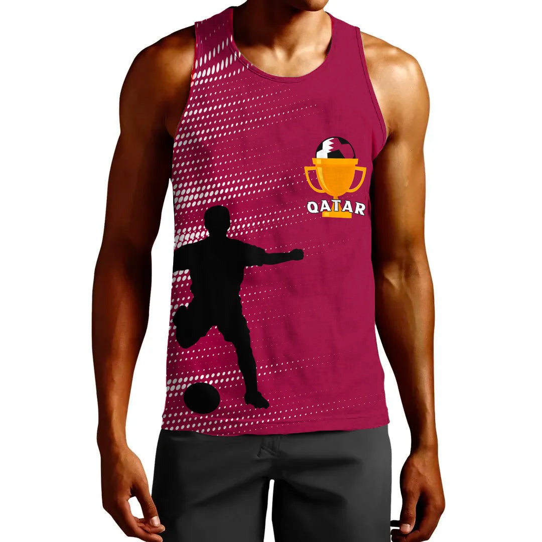 Clothing Qatar Special Soccer Jersey Style Tank Top