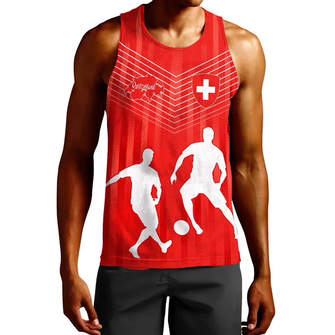 Clothing Switzerland Special Soccer Jersey Style Tank Top