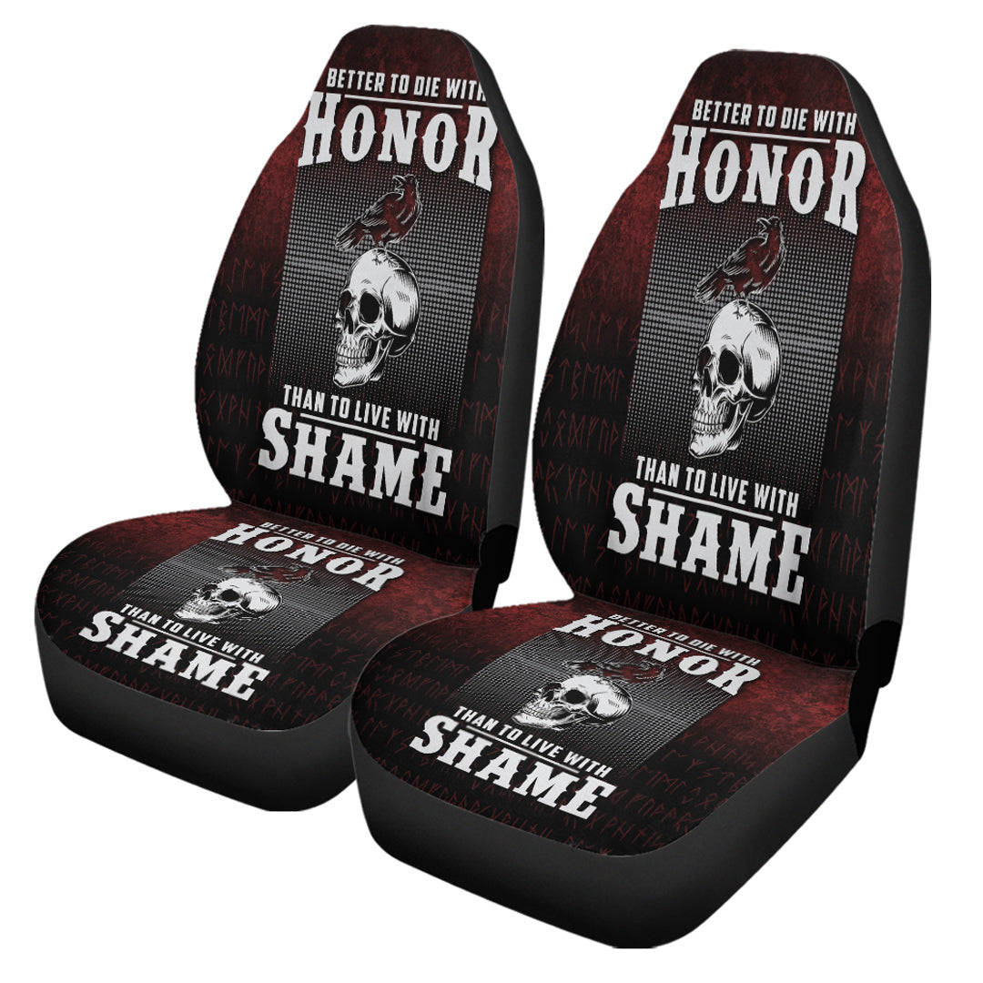 Car Seat Covers Better To Die With Honor Than To Live With Shame Car Seat Covers