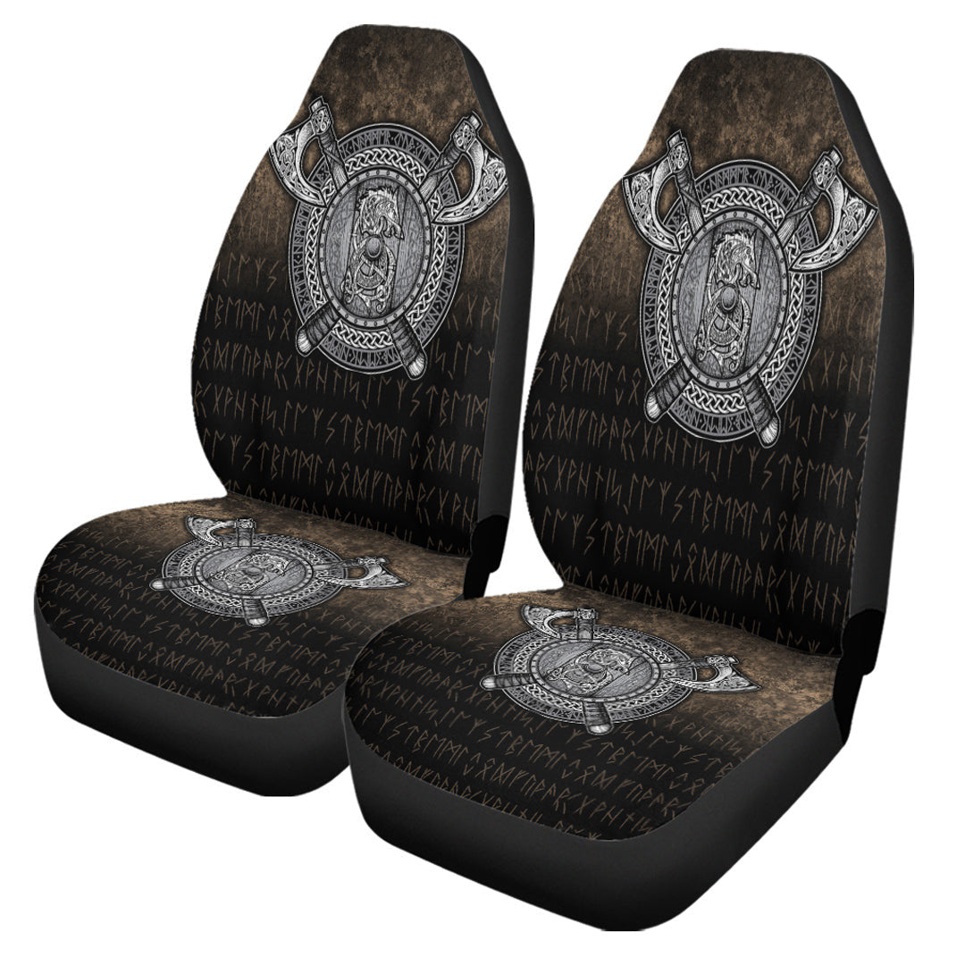 Car Seat Covers Fenrir Viking Shield Car Seat Covers