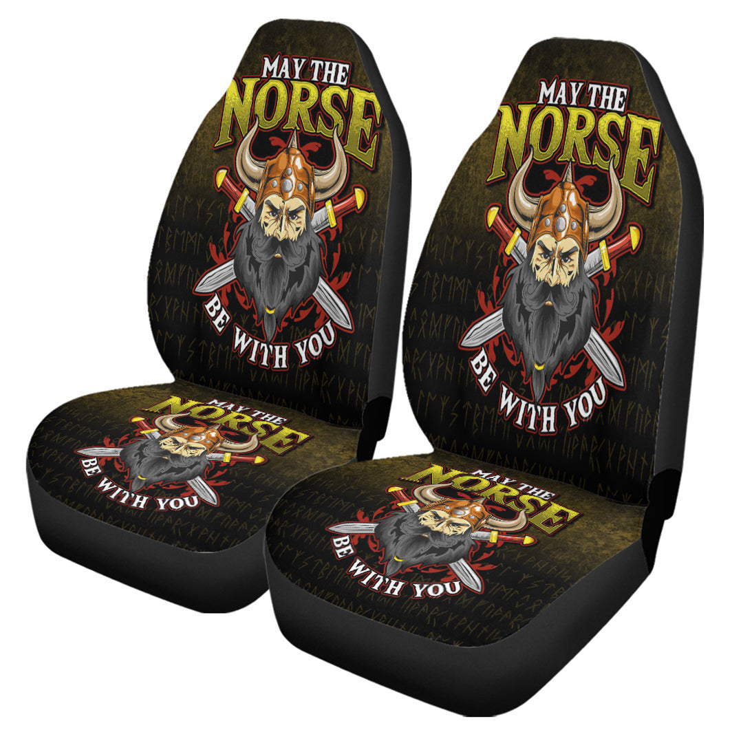 Car Seat Covers May The Norse Be With You Car Seat Covers