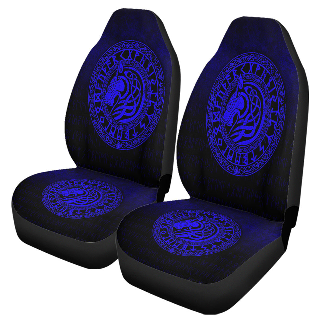 Car Seat Covers Viking Wolf Red Version Car Seat Covers