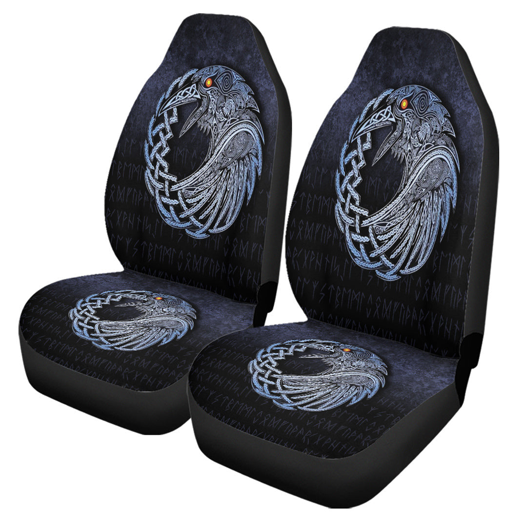 Car Seat Covers Vikings Raven Special Blue Version Car Seat Covers